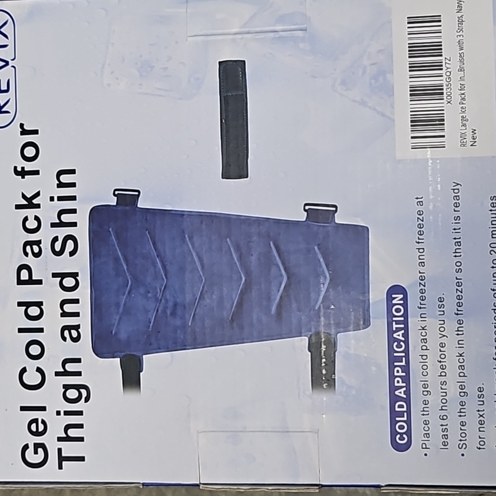 Revix gel cold pack for thigh and shin